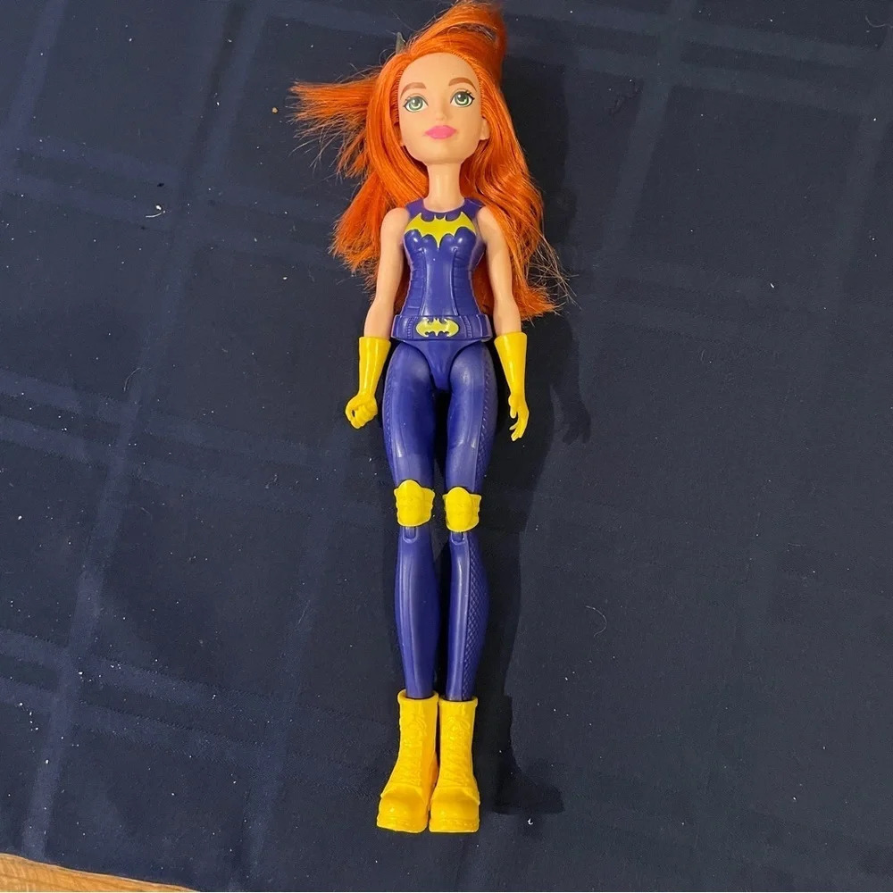 2015 Mattel DC Comics Super Hero Girls BATGIRL 12" Doll Red Hair Green Eyes